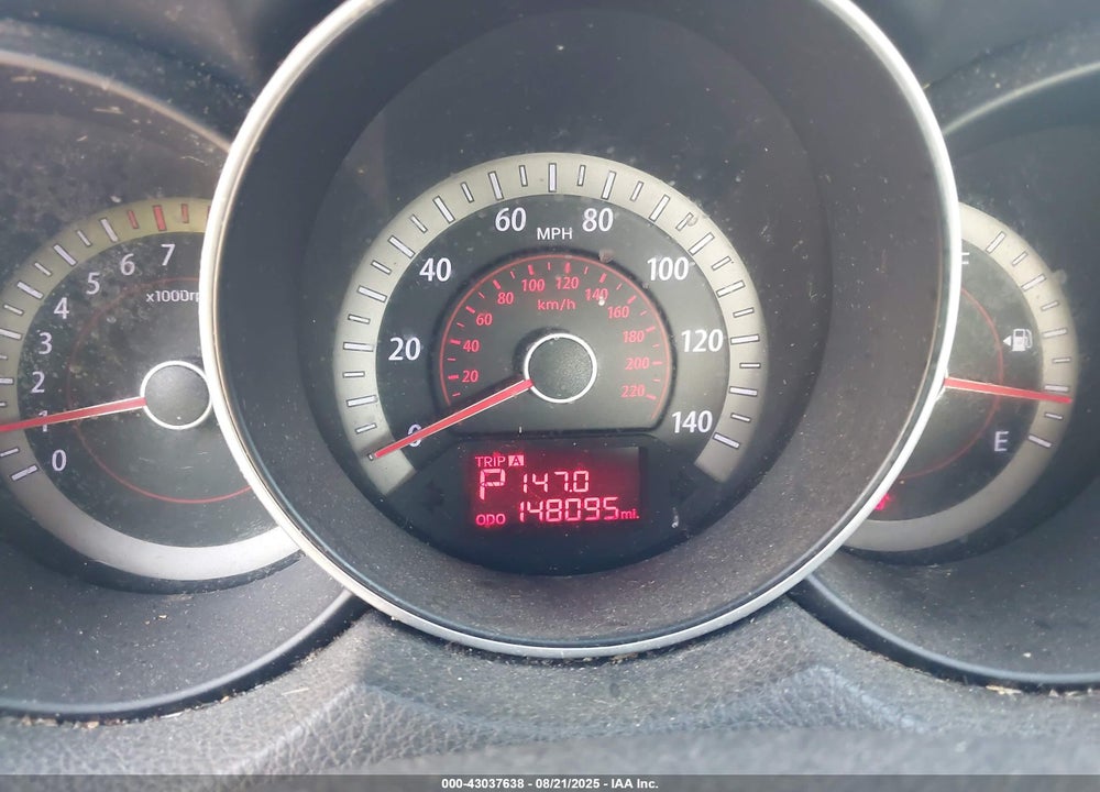 2011 KIA FORTE VIN: KNAFU4A27B5888884