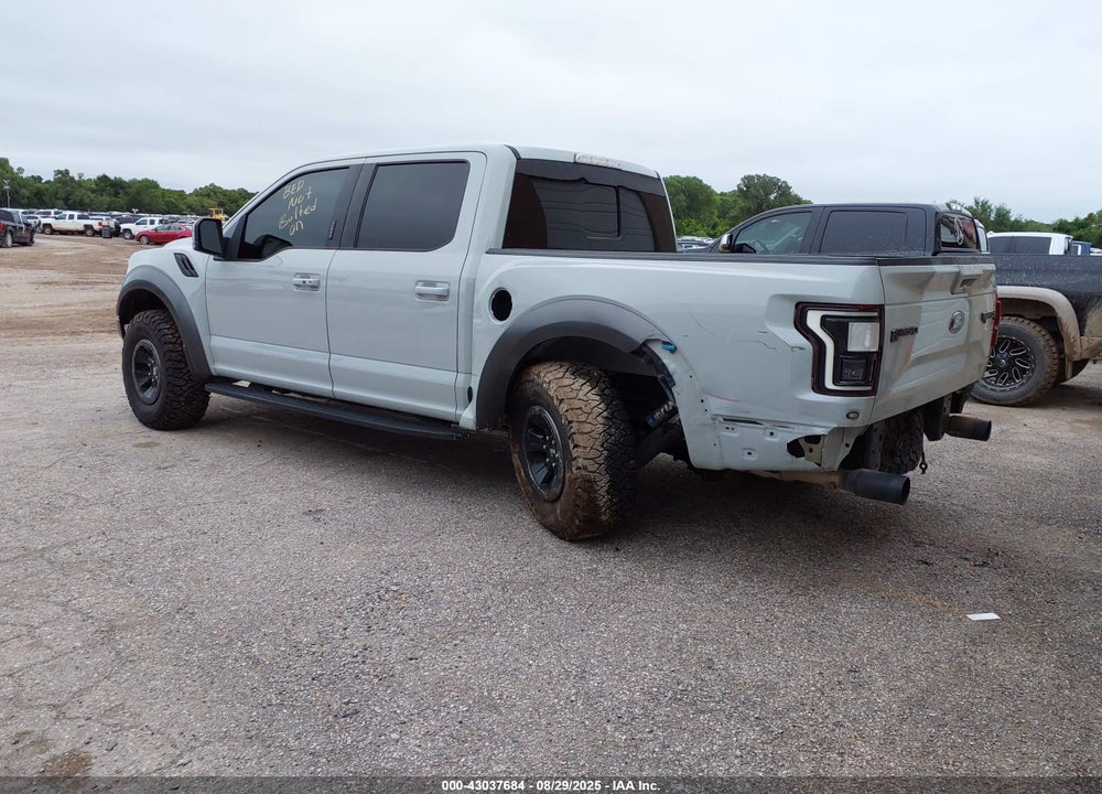 2017 FORD F-150 RAPTOR VIN: 1FTFW1RGXHFB81776