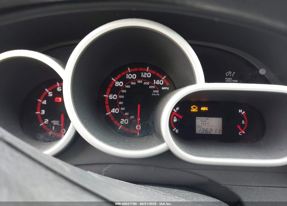 2009 TOYOTA MATRIX VIN: 2T1KE40E59C012578