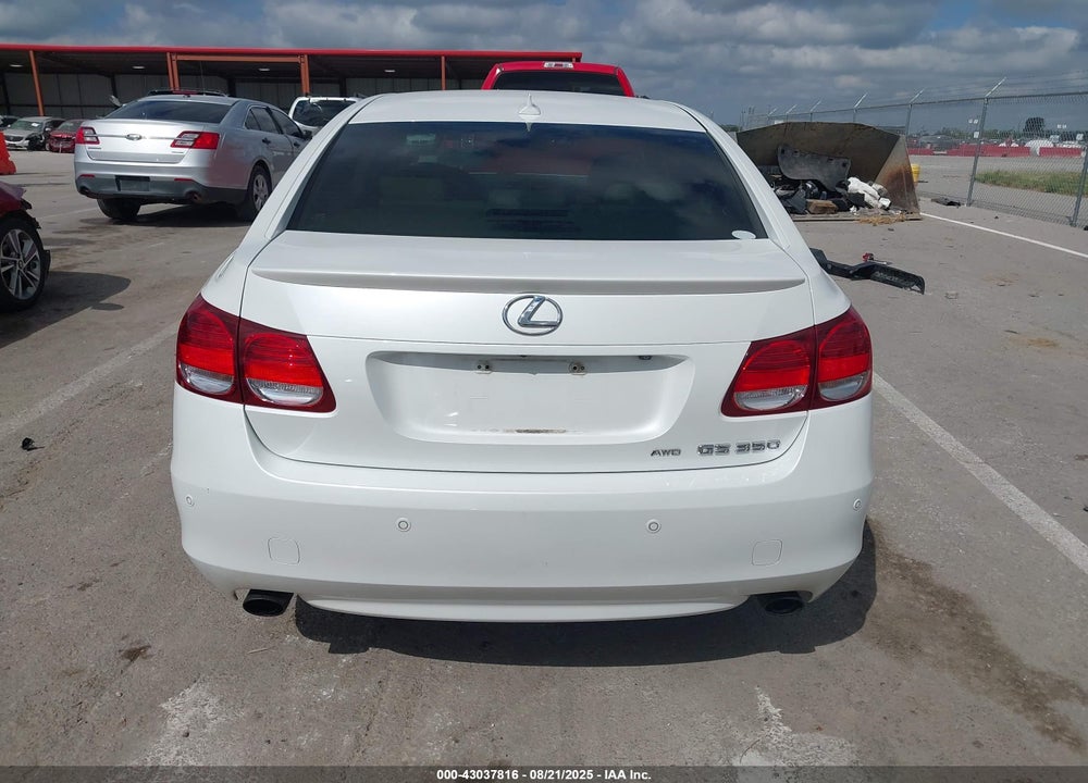 2011 LEXUS GS 350 VIN: JTHCE1KS3B0028346