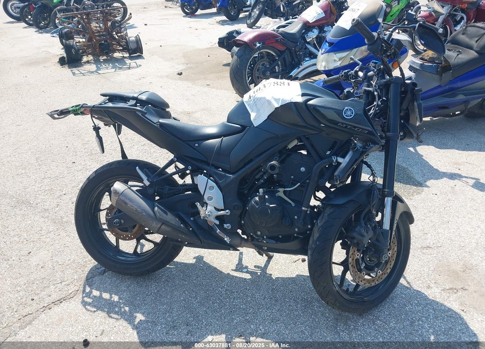 2023 YAMAHA MT-03 VIN: MH3RH20YXPK010844