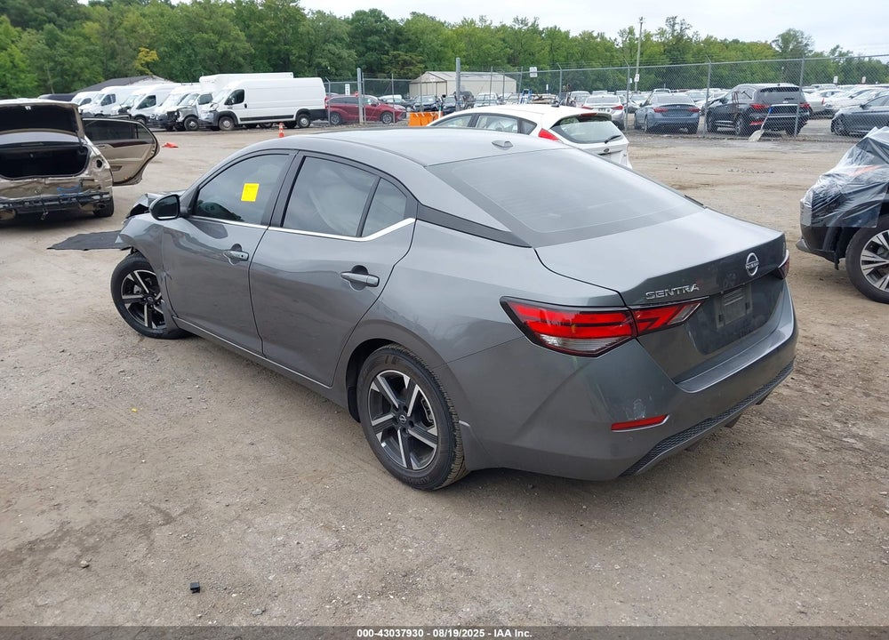 2025 NISSAN SENTRA VIN: 3N1AB8CV6SY253338