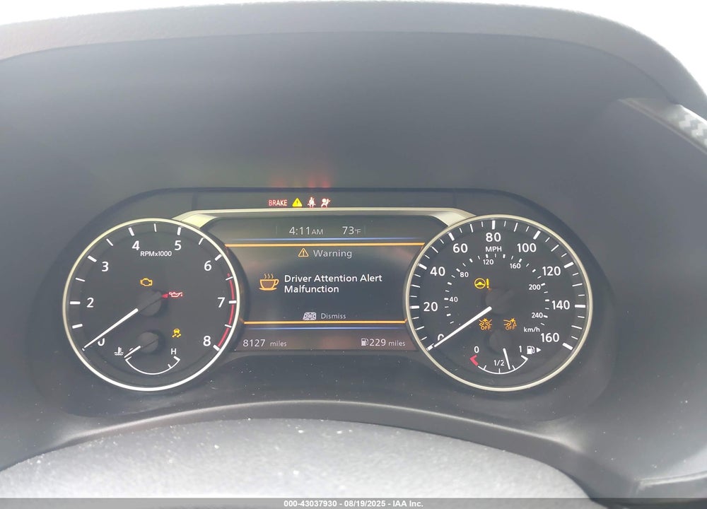 2025 NISSAN SENTRA VIN: 3N1AB8CV6SY253338