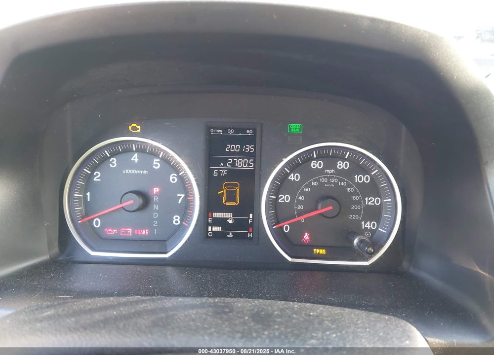 2007 HONDA CR-V EX-L VIN: JHLRE48777C067434