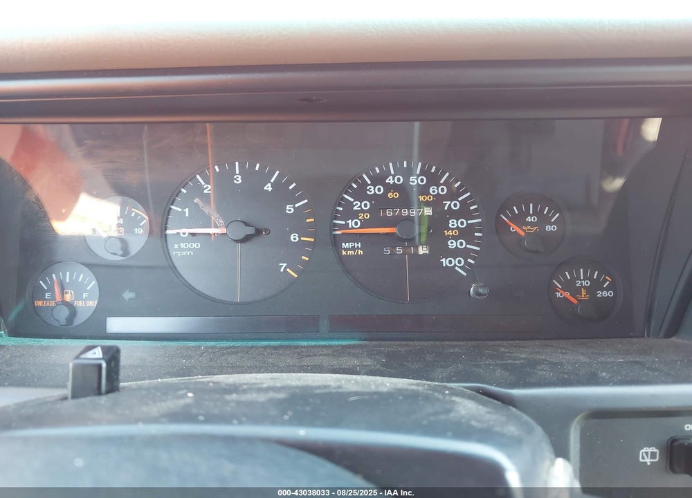 1995 JEEP GRAND CHEROKEE LIMITED/ORVIS VIN: 1J4GZ78Y3SC620845