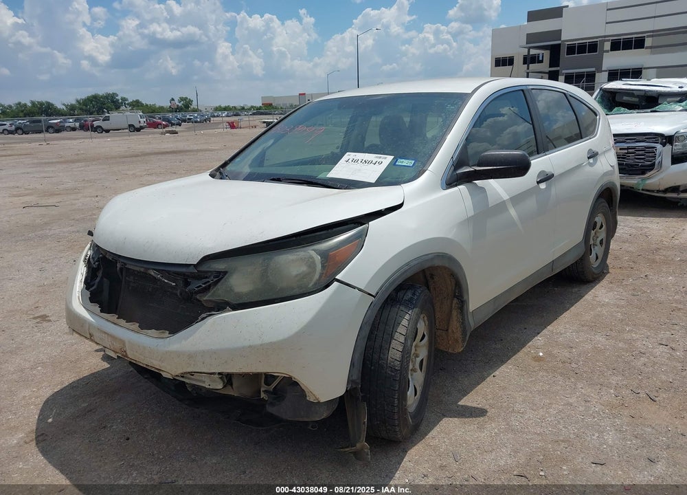2013 HONDA CR-V LX VIN: 5J6RM4H3XDL085512