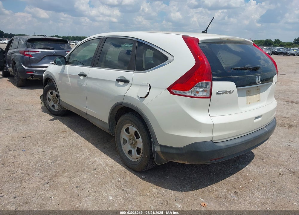 2013 HONDA CR-V LX VIN: 5J6RM4H3XDL085512