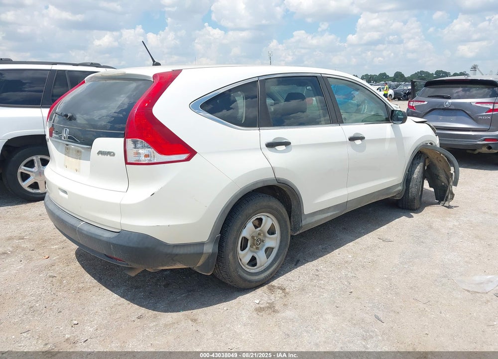 2013 HONDA CR-V LX VIN: 5J6RM4H3XDL085512