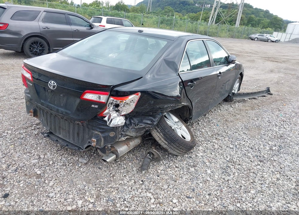 2012 TOYOTA CAMRY VIN: 4T1BF1FKXCU011490