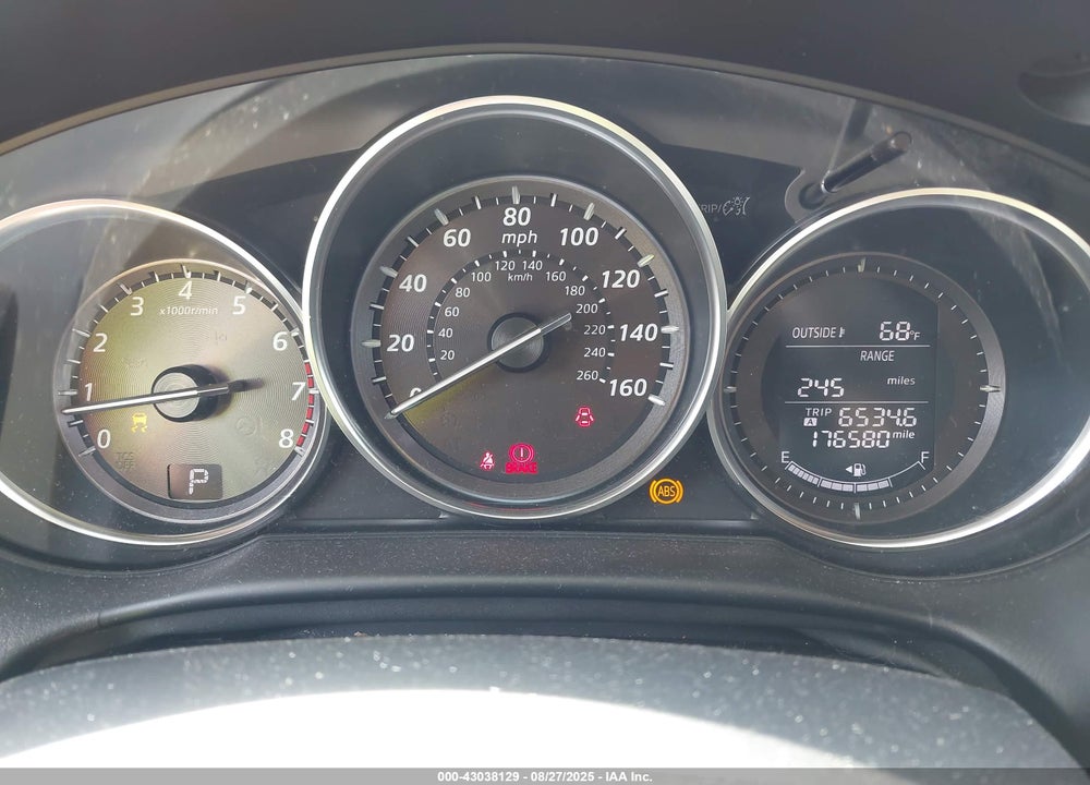 2013 MAZDA CX-5 GRAND TOURING VIN: JM3KE4DE7D0166472