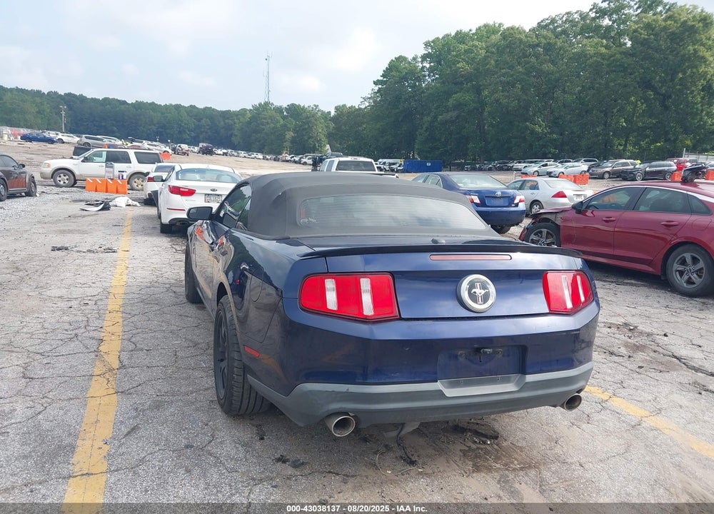 2011 FORD MUSTANG VIN: 1ZVBP8EM7B5130584