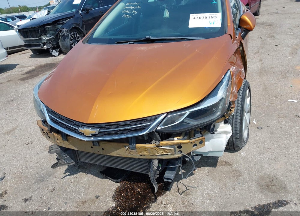 2017 CHEVROLET CRUZE VIN: 3G1BF6SM9HS581554