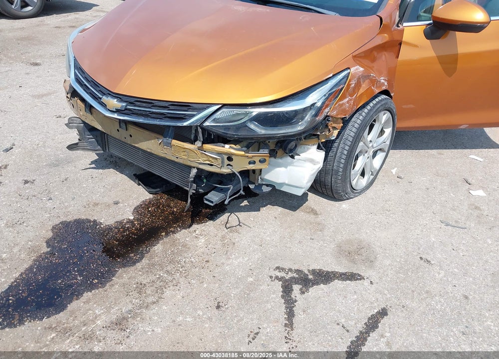 2017 CHEVROLET CRUZE VIN: 3G1BF6SM9HS581554