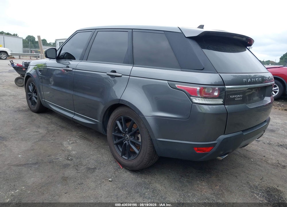 2016 LAND ROVER RANGE ROVER SPORT VIN: SALWG2VF8GA635446