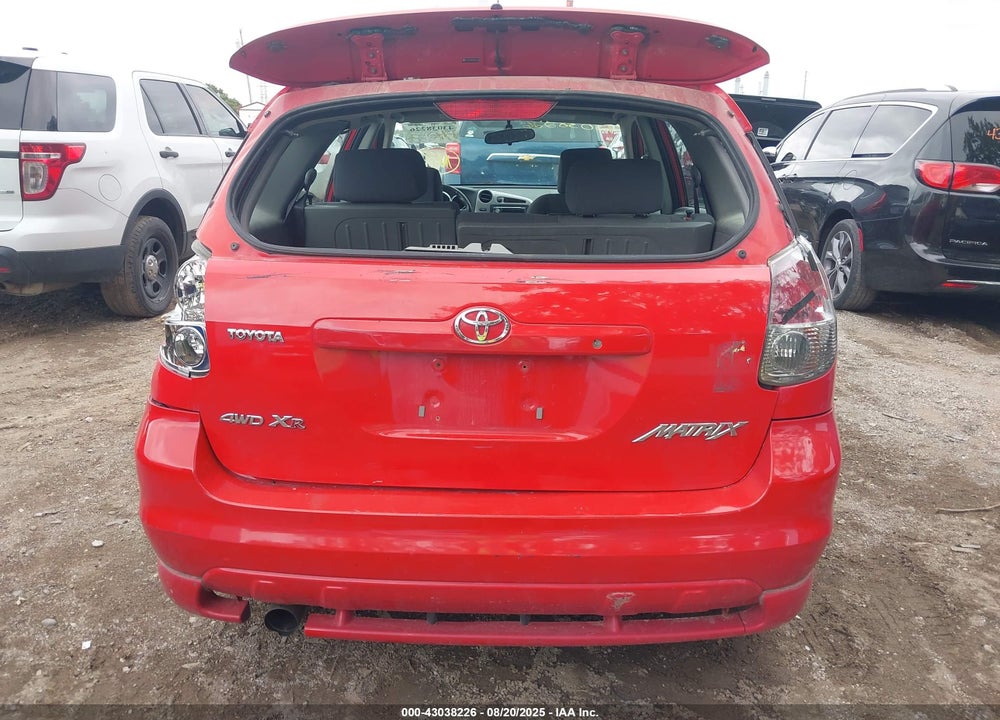 2006 TOYOTA MATRIX/XR VIN: 2T1LR30E56C557386