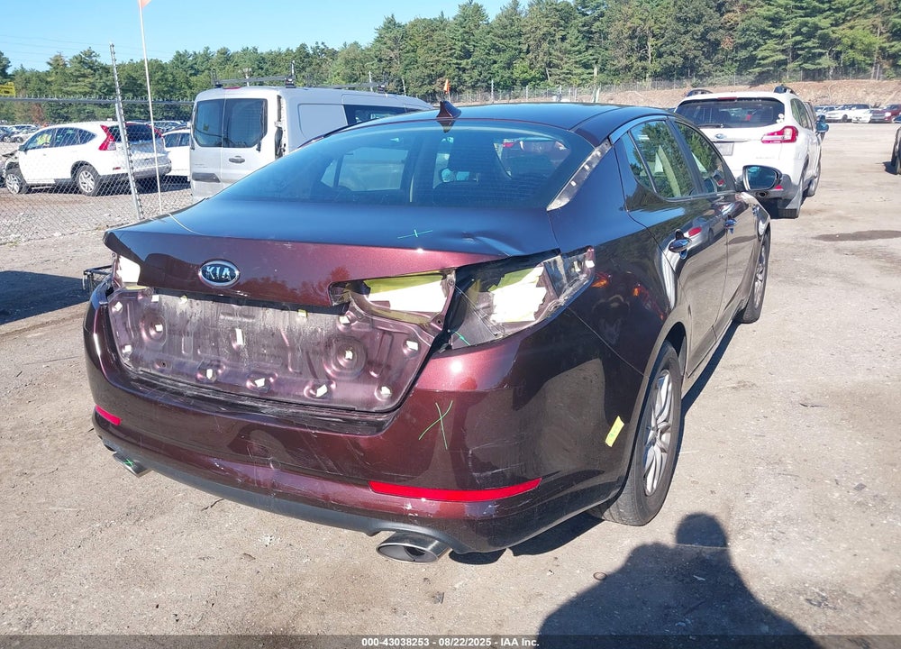 2012 KIA OPTIMA LX VIN: 5XXGM4A70CG045352