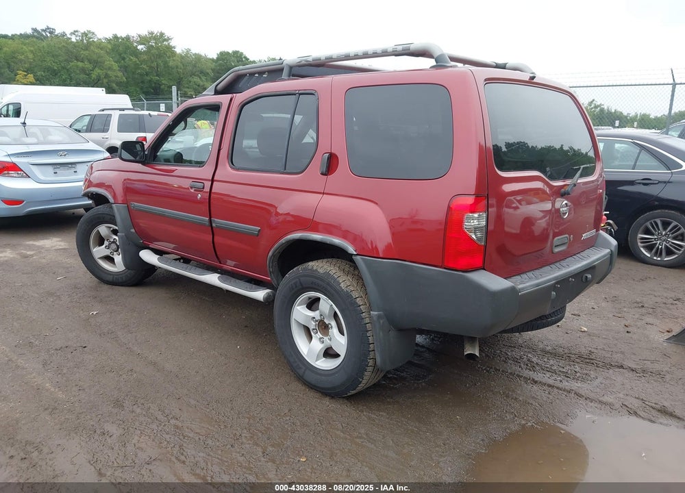 2004 NISSAN XTERRA XE VIN: 5N1ED28T84C634712