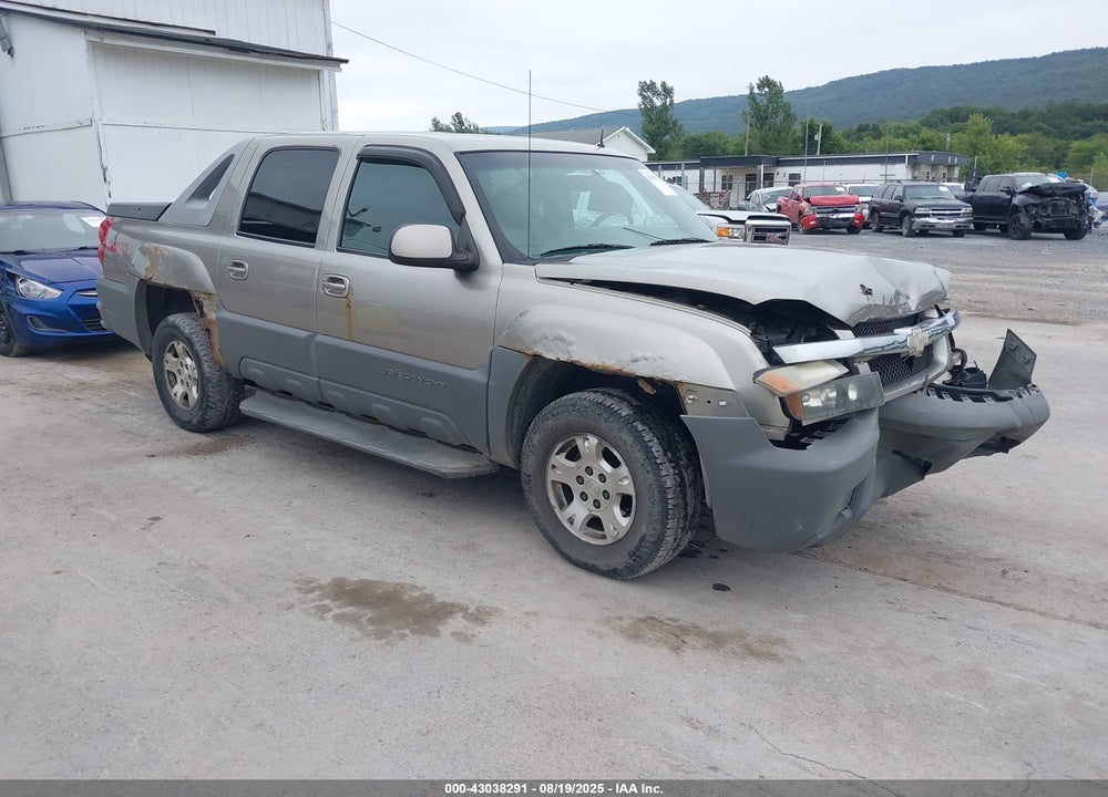 2002 CHEVROLET AVALANCHE 1500 VIN: 3GNEK13T12G216666