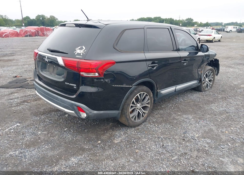 2016 MITSUBISHI OUTLANDER VIN: JA4AZ3A30GZ008362