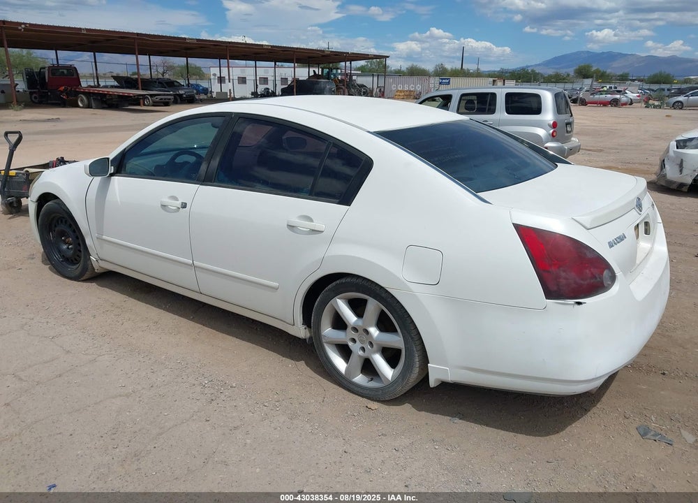 2004 NISSAN MAXIMA 3.5 SE VIN: 1N4BA41E54C829633