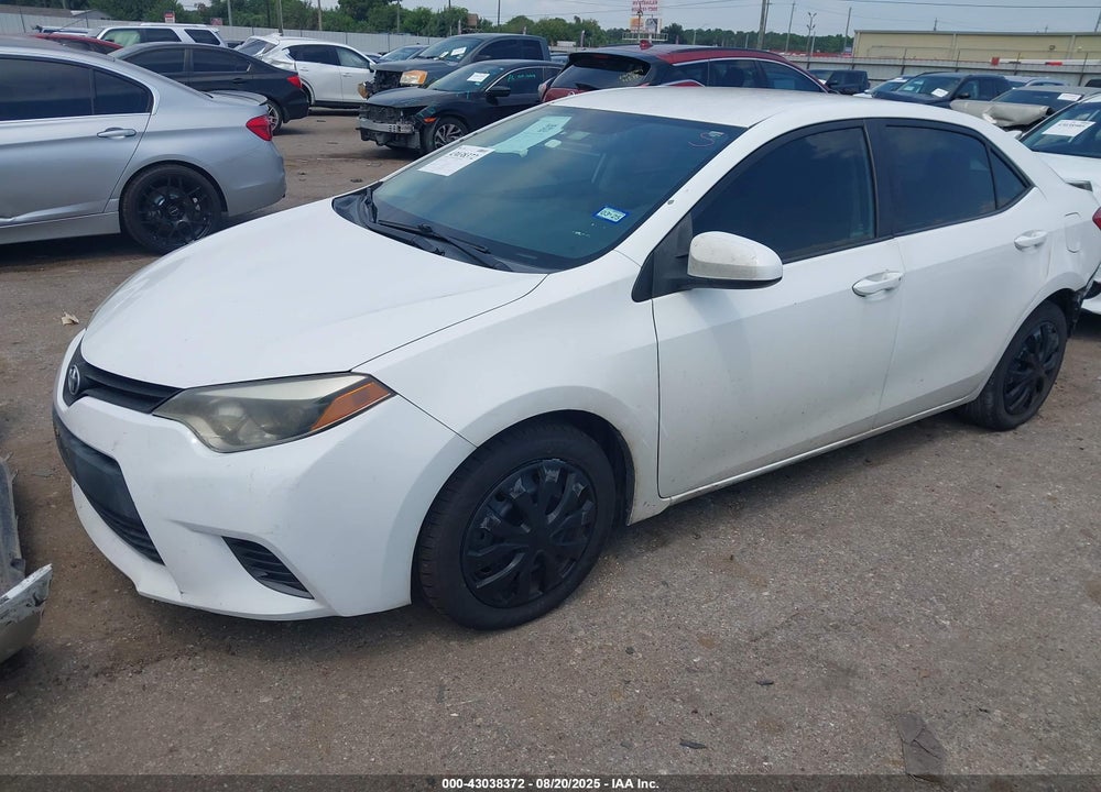 2016 TOYOTA COROLLA VIN: 5YFBURHE6GP411727