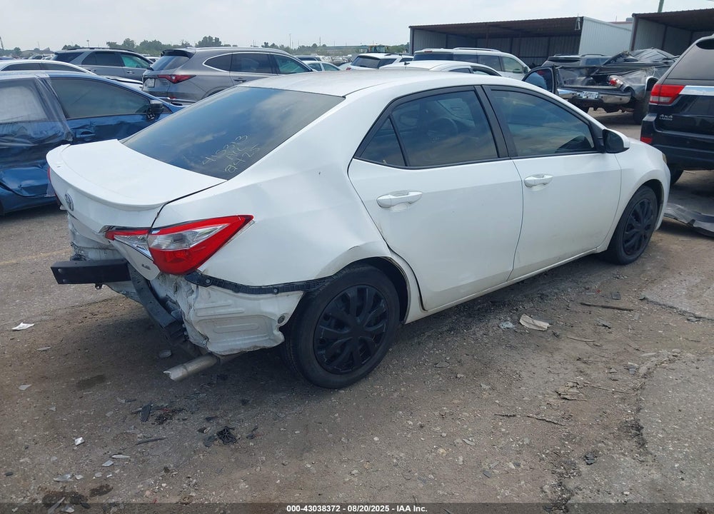 2016 TOYOTA COROLLA VIN: 5YFBURHE6GP411727