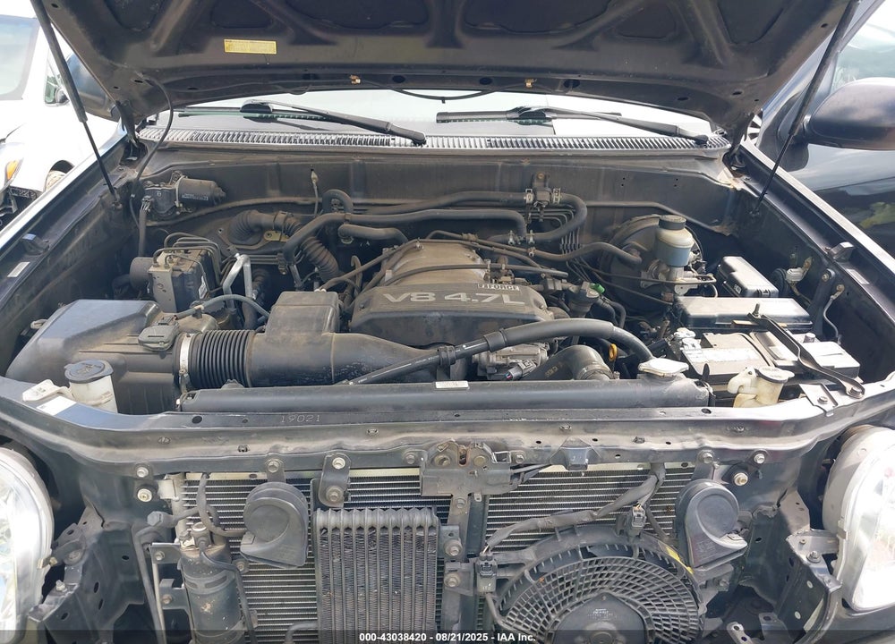 2002 TOYOTA SEQUOIA LIMITED V8 VIN: 5TDZT38A42S079962