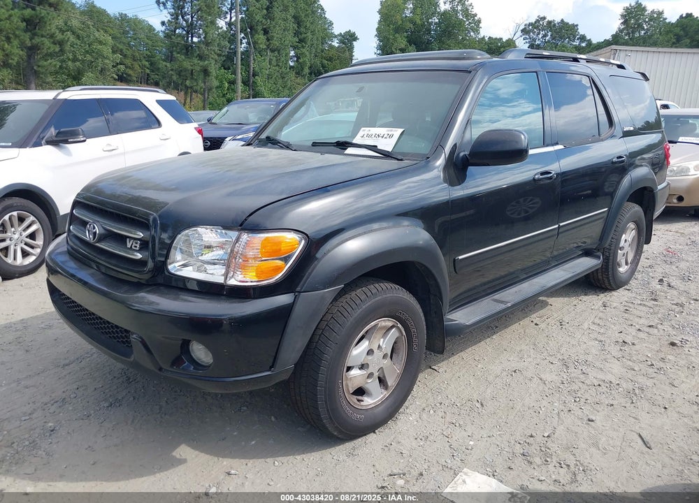 2002 TOYOTA SEQUOIA LIMITED V8 VIN: 5TDZT38A42S079962