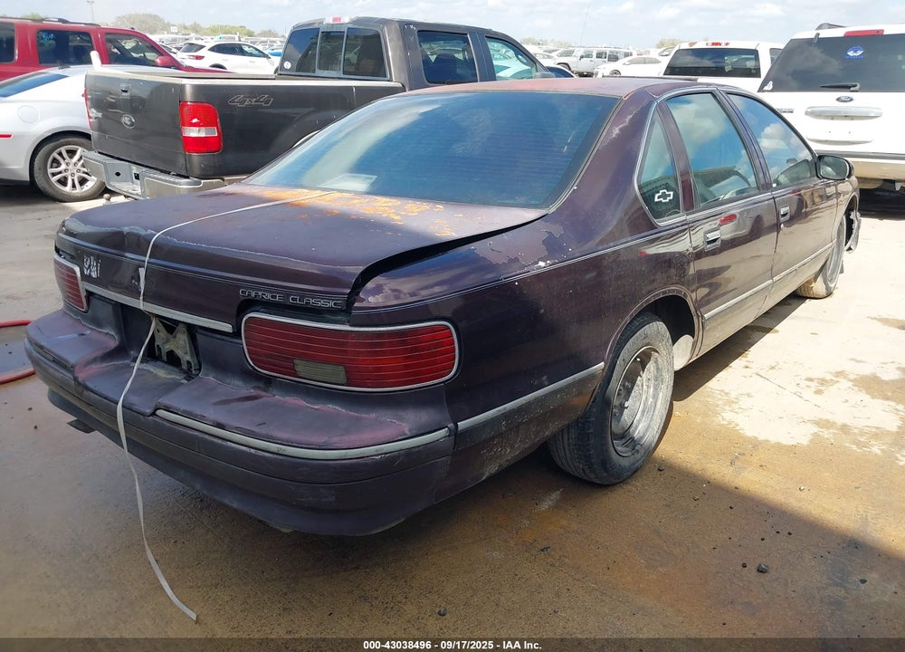 1996 CHEVROLET CAPRICE CLASSIC VIN: 1G1BL52W0TR183245