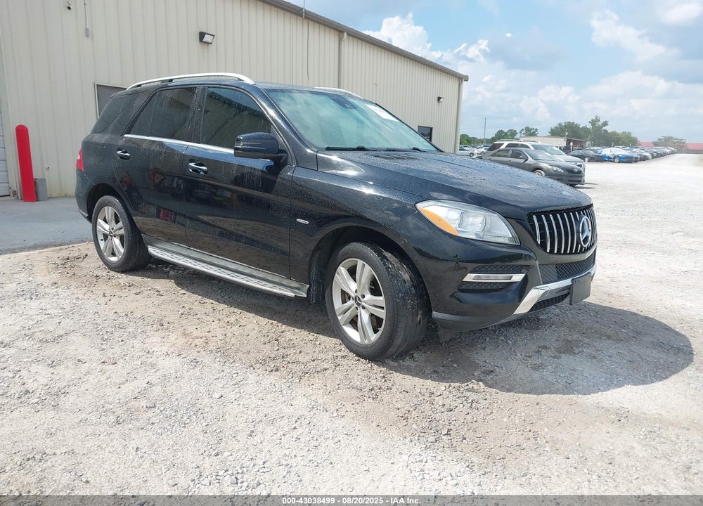 2012 MERCEDES-BENZ ML 350 4MATIC VIN: 4JGDA5HB1CA033181