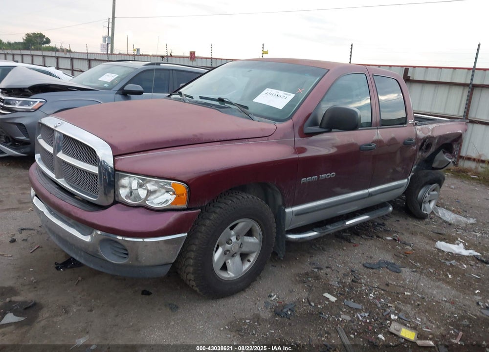 2002 DODGE RAM 1500 ST VIN: 1D7HA18Z62S565455