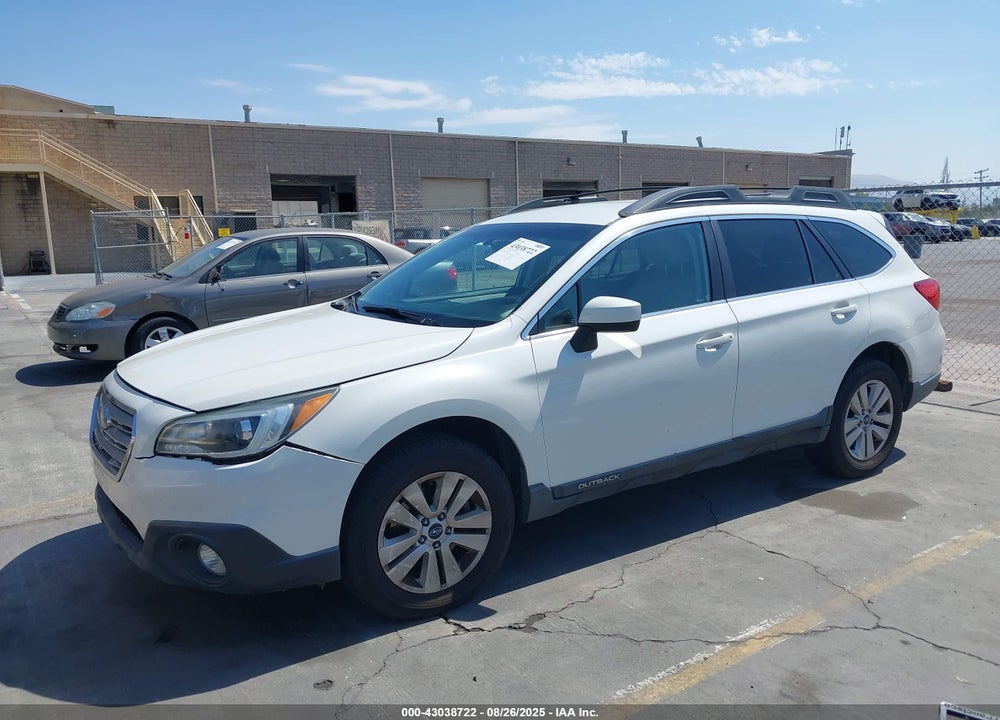 2015 SUBARU OUTBACK 2.5I PREMIUM VIN: 4S4BSACC6F3223435