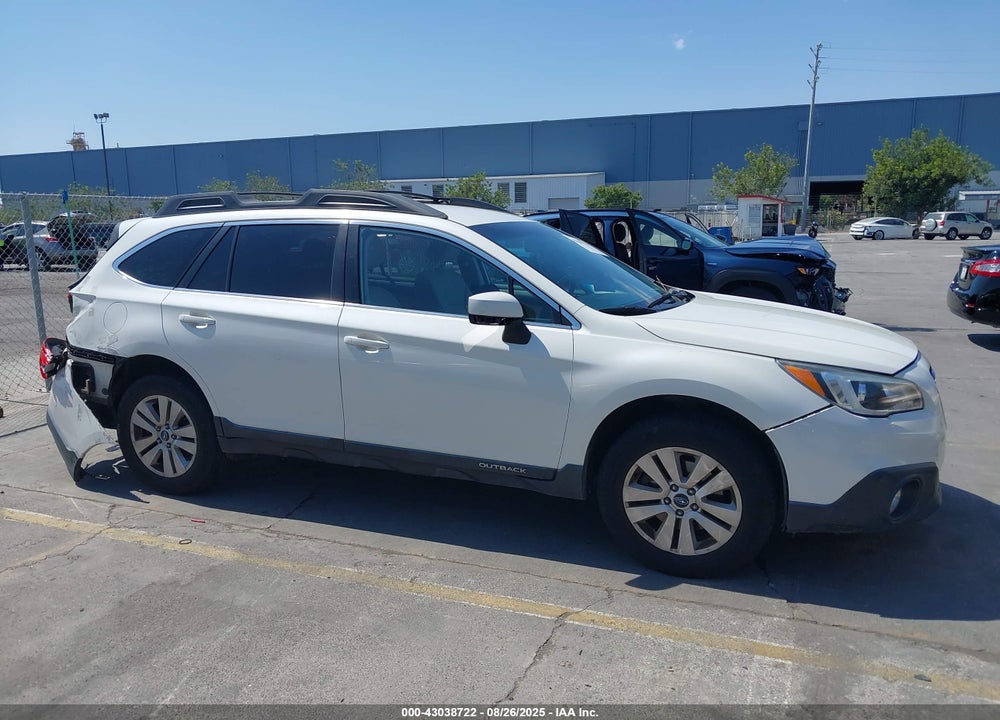 2015 SUBARU OUTBACK 2.5I PREMIUM VIN: 4S4BSACC6F3223435