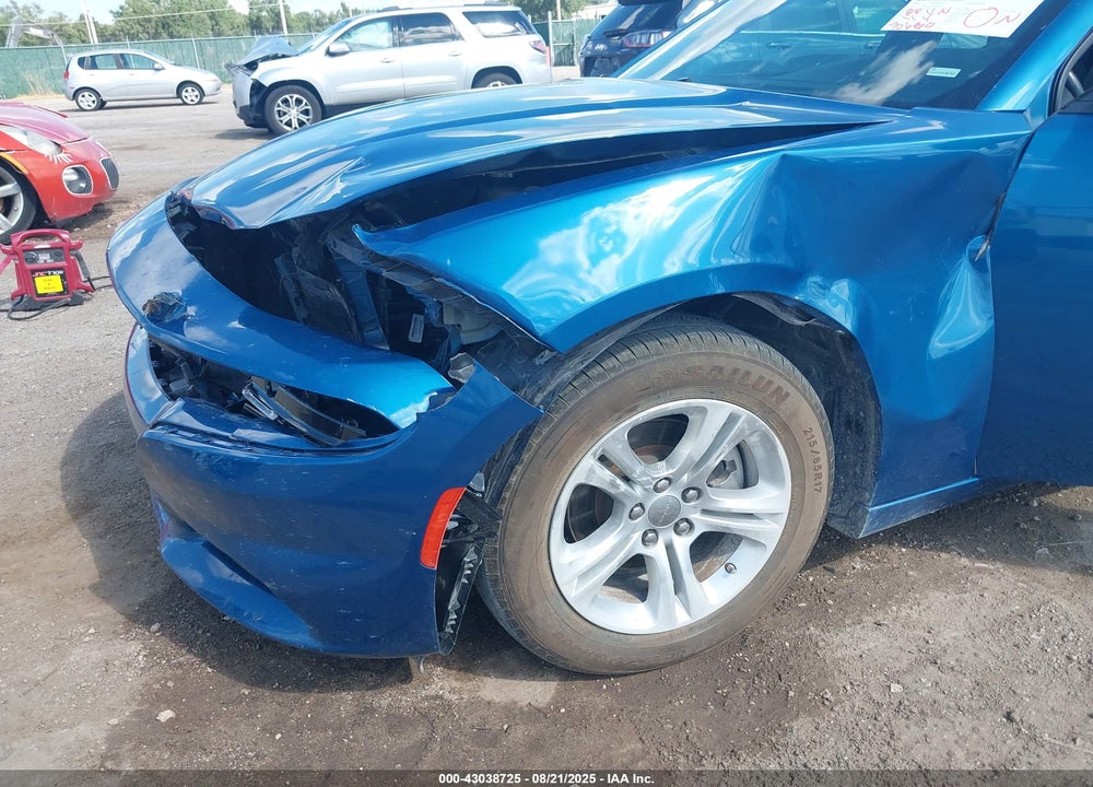 2022 DODGE CHARGER SXT RWD VIN: 2C3CDXBG2NH264042