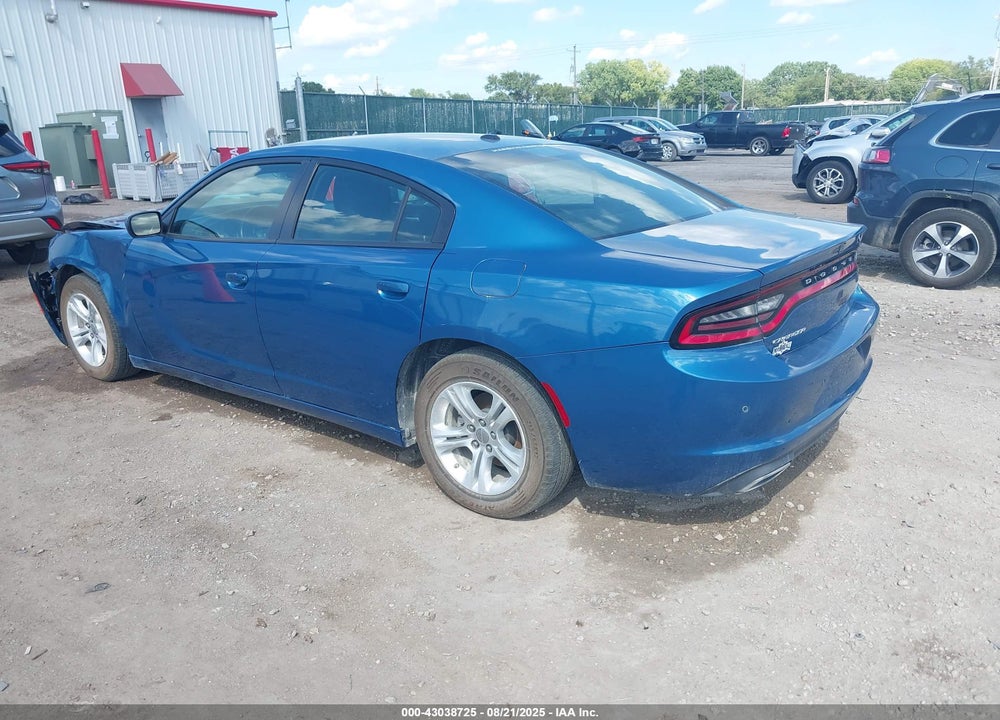 2022 DODGE CHARGER SXT RWD VIN: 2C3CDXBG2NH264042