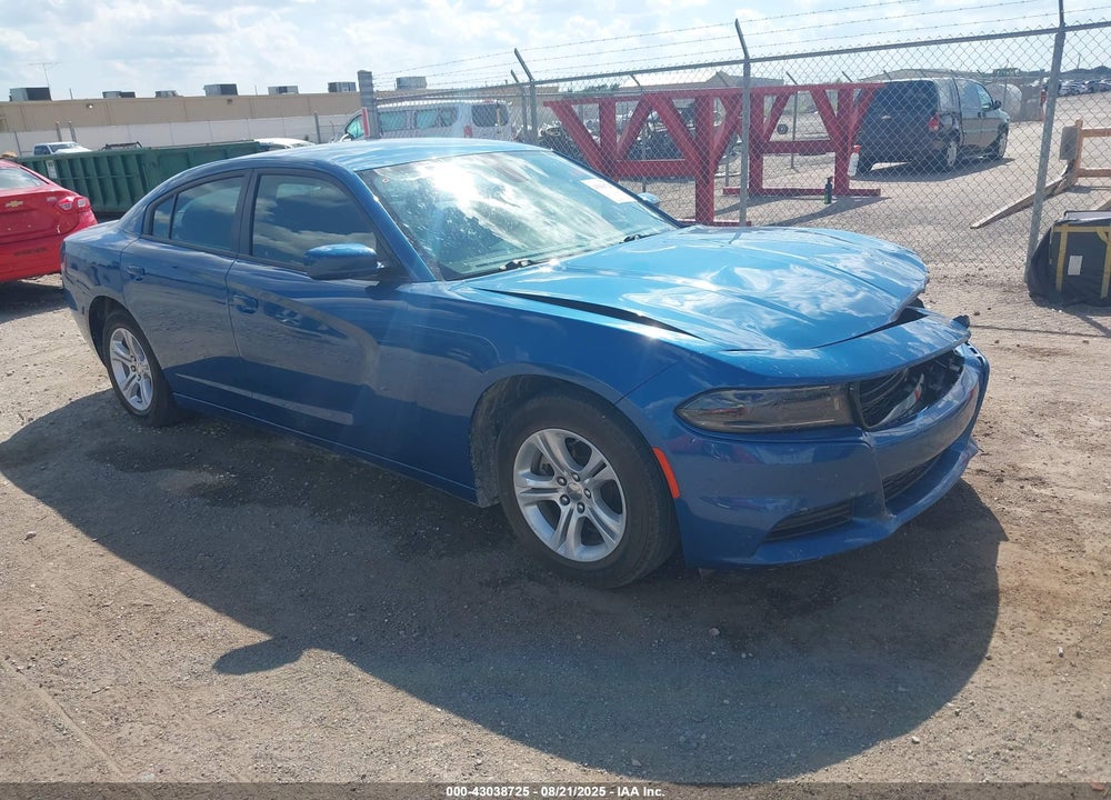 2022 DODGE CHARGER SXT RWD VIN: 2C3CDXBG2NH264042