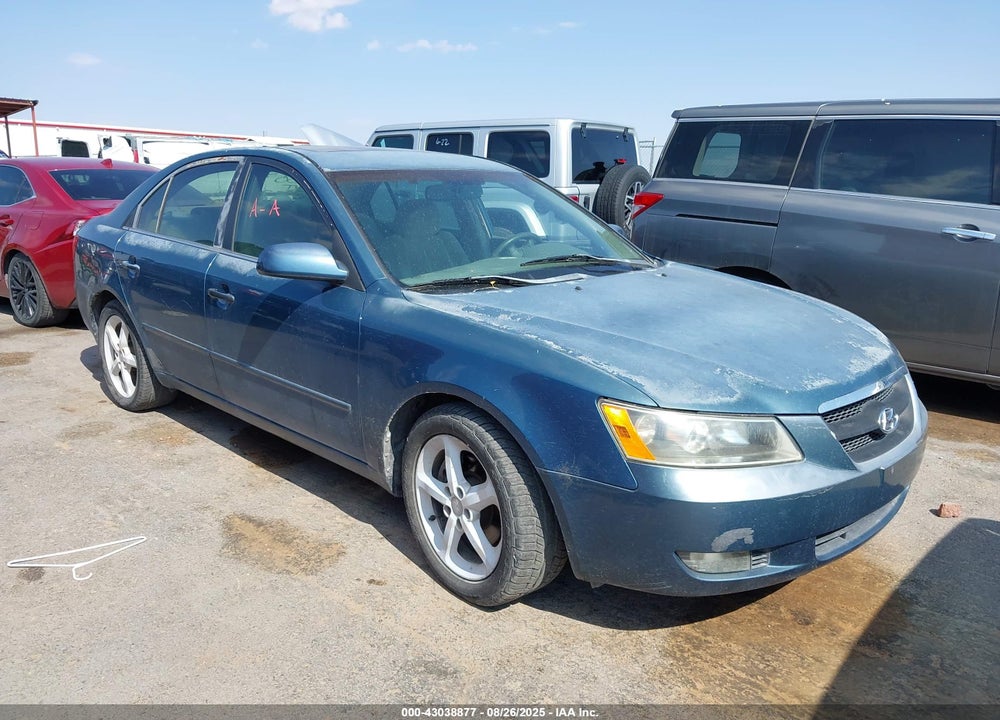 2006 HYUNDAI SONATA GLS V6/LX V6 VIN: 5NPEU46F36H020784
