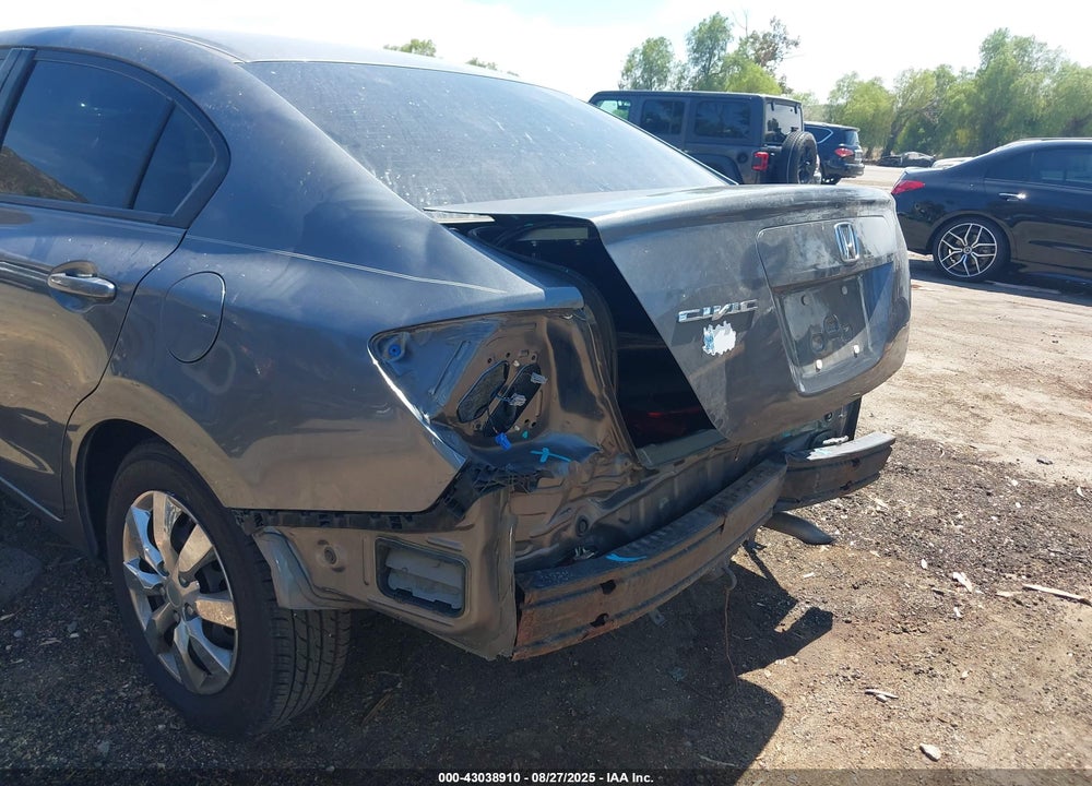 2012 HONDA CIVIC VIN: 19XFB2F5XCE090563