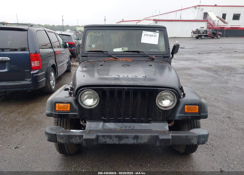 2002 JEEP WRANGLER X VIN: 1J4FA39S22P758455