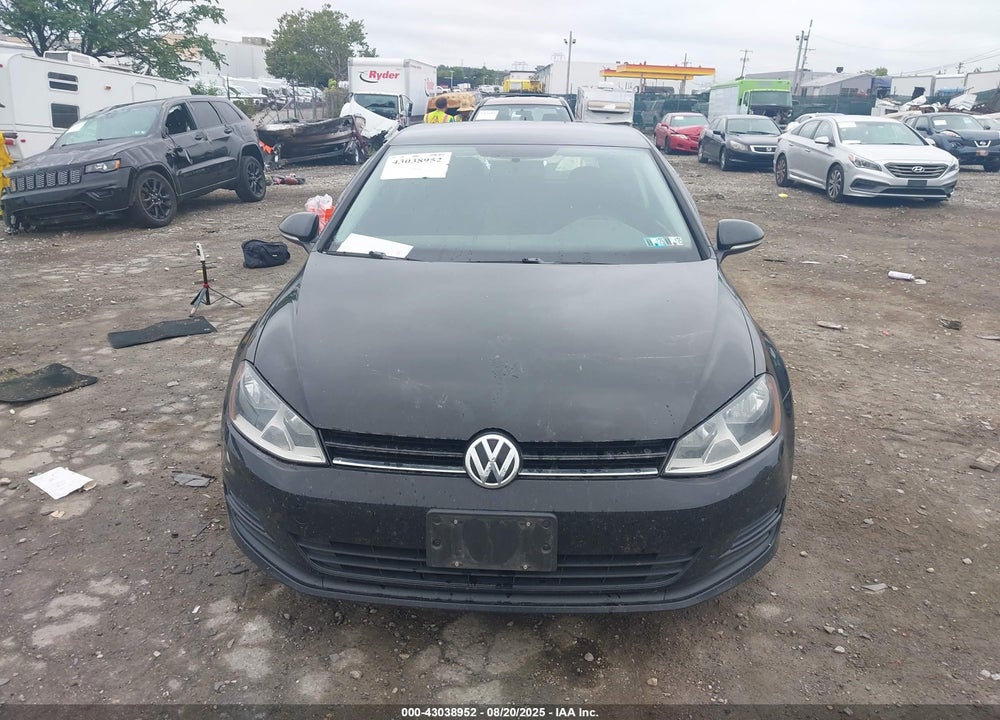 2015 VOLKSWAGEN GOLF LAUNCH EDITION 2-DOOR VIN: 3VW817AUXFM013383