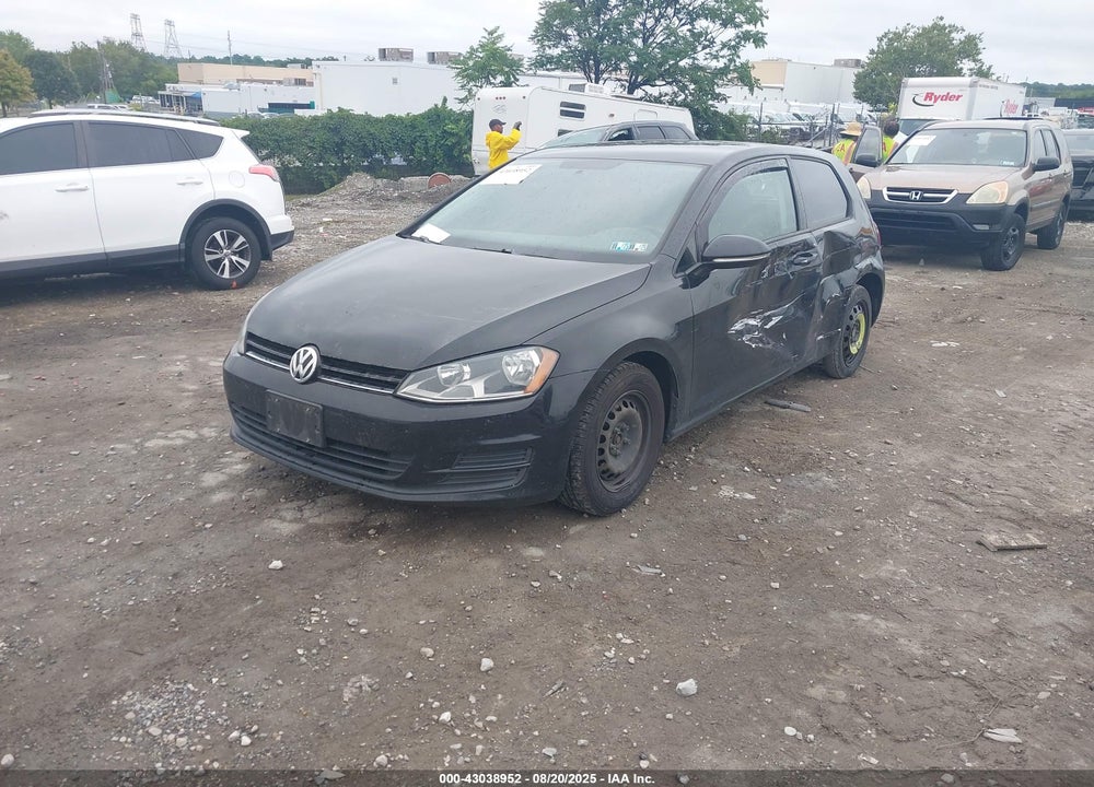 2015 VOLKSWAGEN GOLF LAUNCH EDITION 2-DOOR VIN: 3VW817AUXFM013383