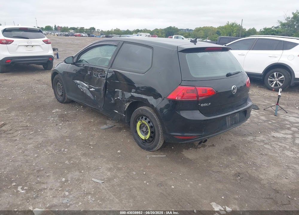 2015 VOLKSWAGEN GOLF LAUNCH EDITION 2-DOOR VIN: 3VW817AUXFM013383
