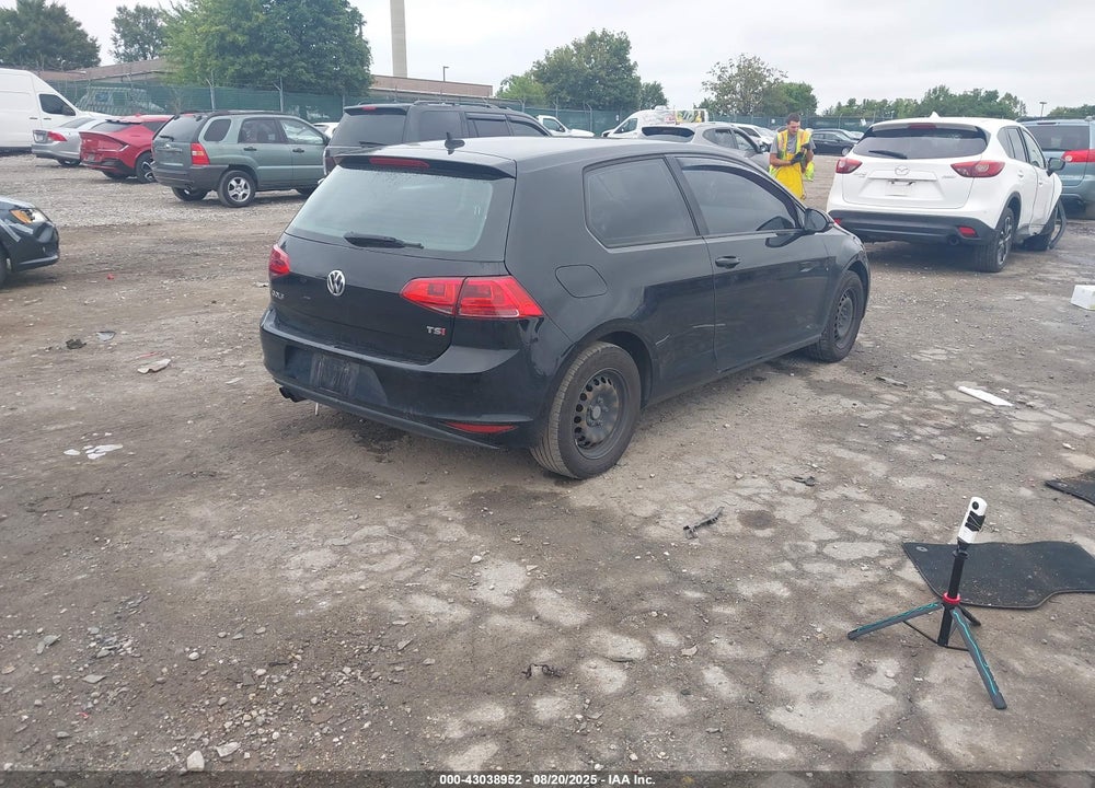 2015 VOLKSWAGEN GOLF LAUNCH EDITION 2-DOOR VIN: 3VW817AUXFM013383