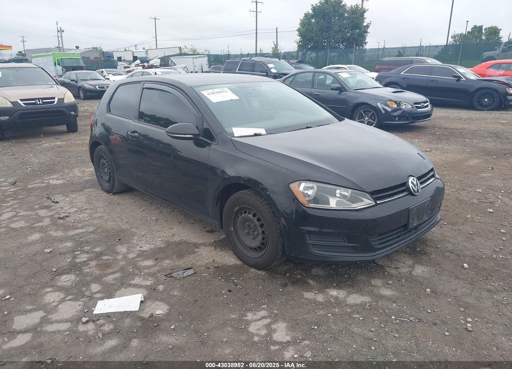 2015 VOLKSWAGEN GOLF LAUNCH EDITION 2-DOOR VIN: 3VW817AUXFM013383