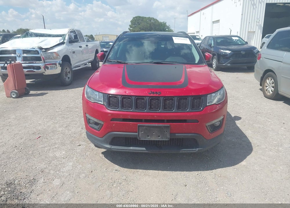 2021 JEEP COMPASS VIN: 3C4NJCBB0MT587313
