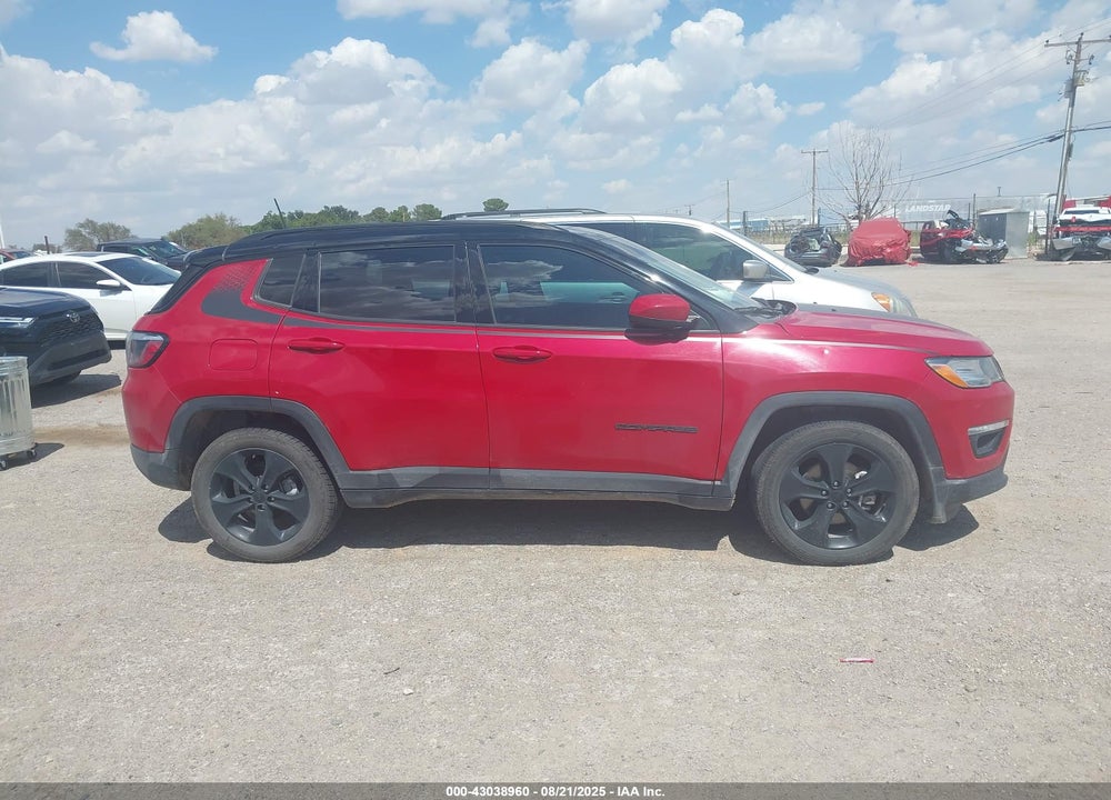 2021 JEEP COMPASS VIN: 3C4NJCBB0MT587313