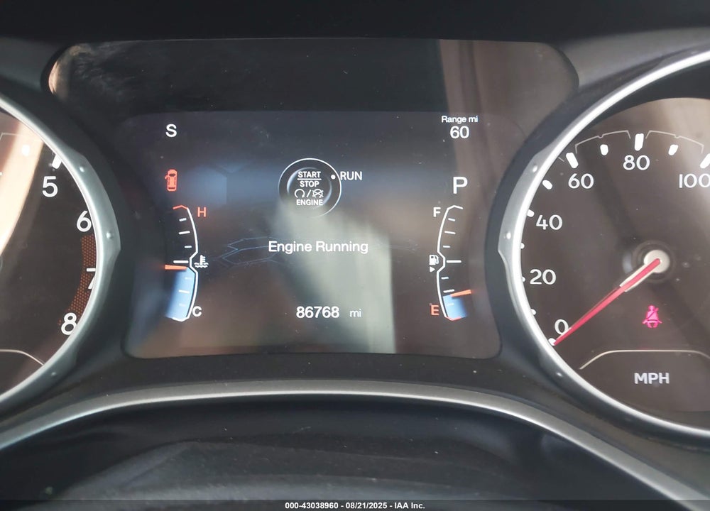 2021 JEEP COMPASS VIN: 3C4NJCBB0MT587313
