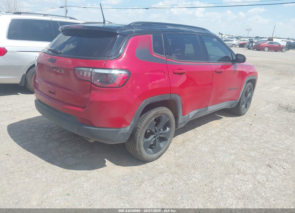 2021 JEEP COMPASS VIN: 3C4NJCBB0MT587313