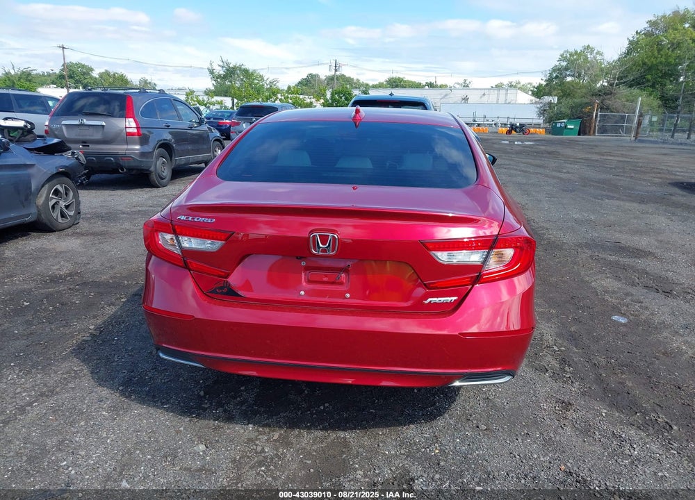2021 HONDA ACCORD VIN: 1HGCV1F1XMA035828