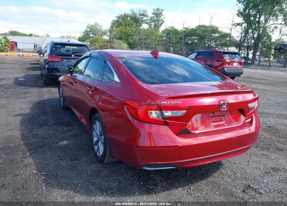2021 HONDA ACCORD VIN: 1HGCV1F1XMA035828